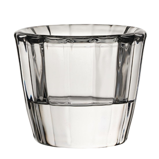Utopia Ribbed Clear Nightlight Holder (Pack 12) (B2B)