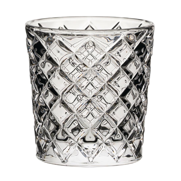 Utopia Criss Cross Clear Nightlight Holder (Pack 12) (B2B)