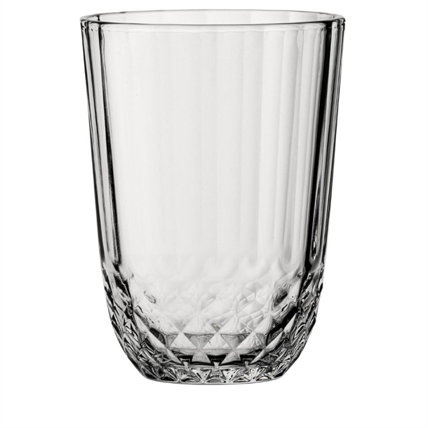 Stemless Glass Tumblers - Utopia Multi set/4