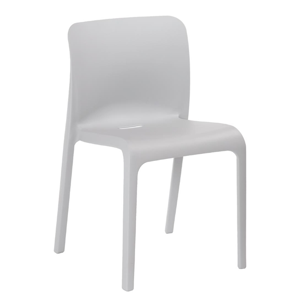 Origin POP Chair Signal Grey - 480x500x790mm (Pack 2) (B2B)