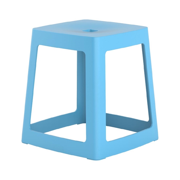 Origin Base Stool Pastel Blue - 400x400x440mm (Pack 2) (Direct)