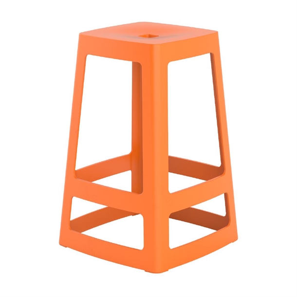 Origin Base Mid Stool Signal Orange - 430x430x560mm (Pack 2) (B2B)