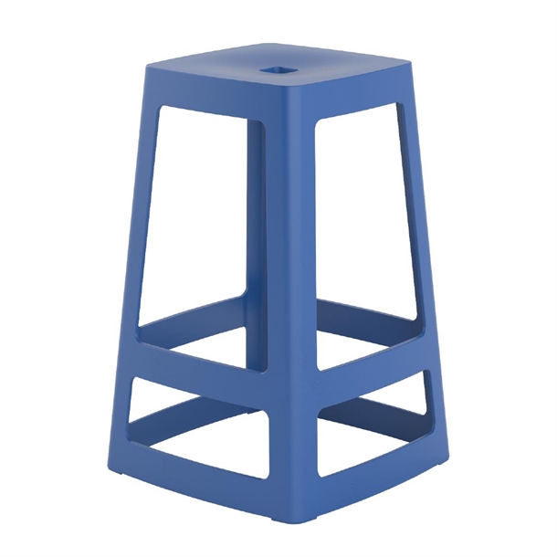 Origin Base Mid Stool Violet Blue - 430x430x560mm (Pack 2) (B2B)