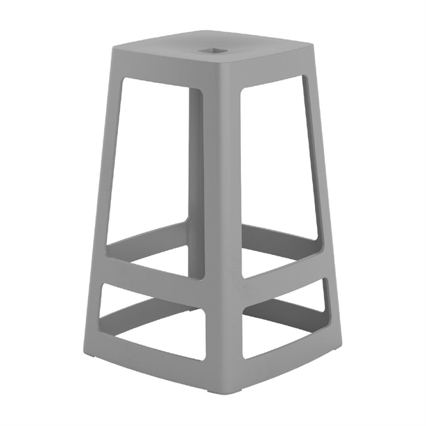 Origin Base Mid Stool Mouse Grey - 430x430x560mm (Pack 2) (B2B)