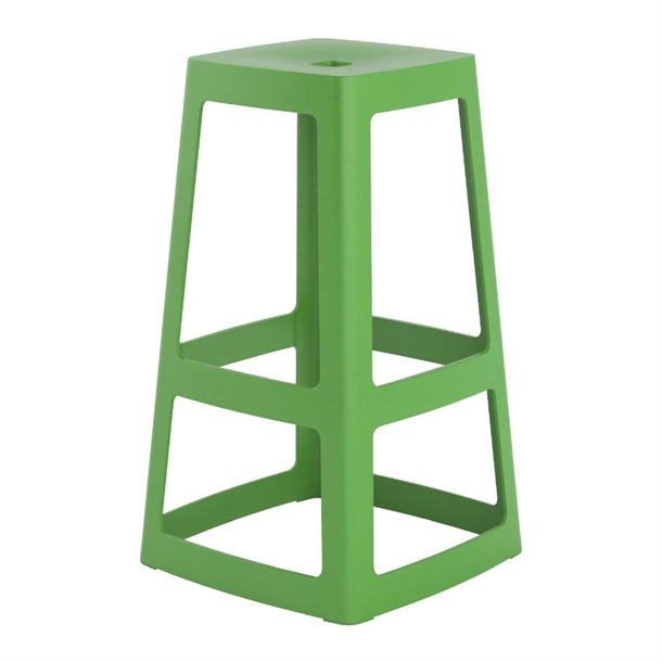 Origin Base High Stool May Green - 450x450x750mm (Pack 2) (B2B)