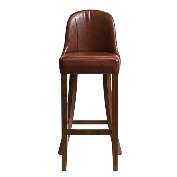 Kilsby Bar Chair in Vintage with Bison Espresso Seat (Single) (B2B)