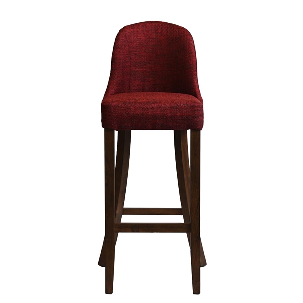 Kilsby Bar Chair in Vintage with Shetland Scarlett Seat (Single) (B2B)