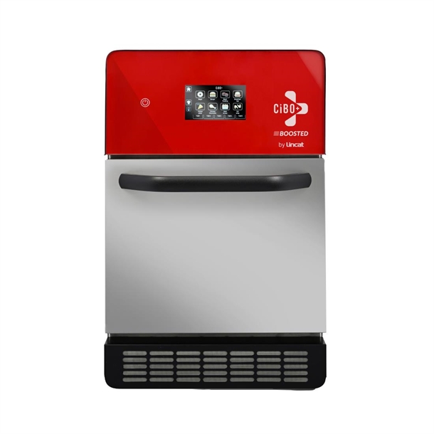 CIBO+ Boosted High Speed Oven Red Three Phase 4.7kW 400V (B2B)