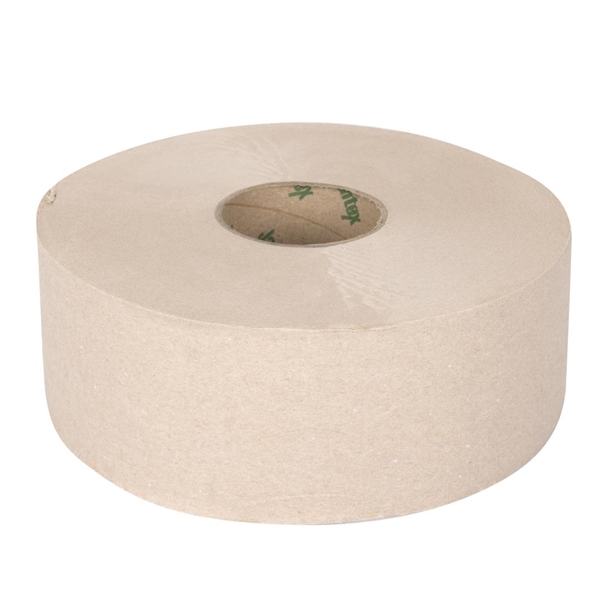 Jantex Green 100% Recycled Jumbo Roll Refill 2ply - 300m (Pack 6)
