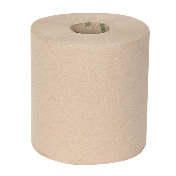 Jantex Green 100% Recycled Centre Feed Roll 2ply - 120m (Pack 6)