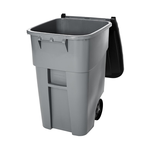 Rubbermaid Brute Rollout Container Grey - 189Ltr