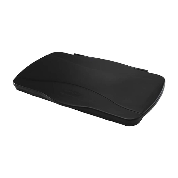 Rubbermaid Slim Jim Hinge Lid Black