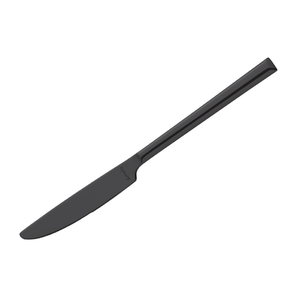 Amefa Metropole Table Knife (Black PVD) (Pack 12) (B2B)