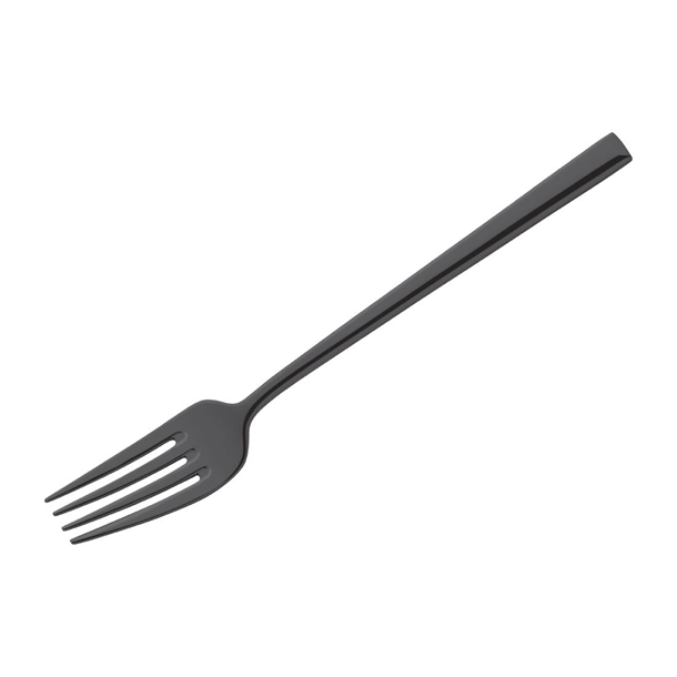 Amefa Metropole Dessert Fork (Black PVD) (Pack 12) (B2B)