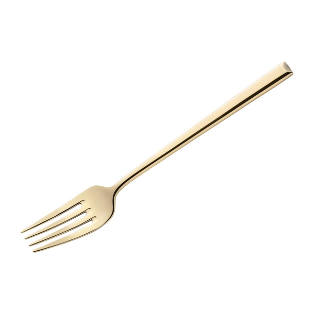 Amefa Metropole Dessert Fork (Gold PVD) (Pack 12) (B2B)