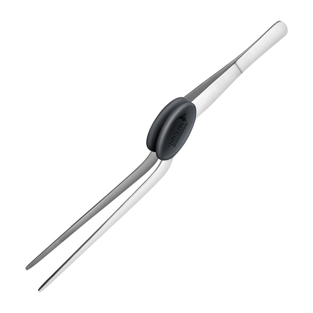 Deglon Precis Dressing Tongs Bent - 22cm