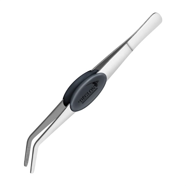 Deglon Precis Dressing Tongs Curved End - 16cm (Pack 3) (B2B)