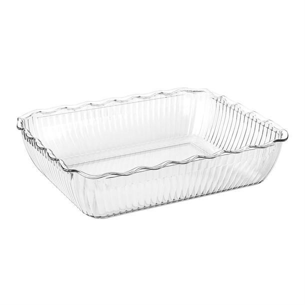 Olympia Kristallon Large Salad Crock Clear SAN - 4.25Ltr 143.7fl oz