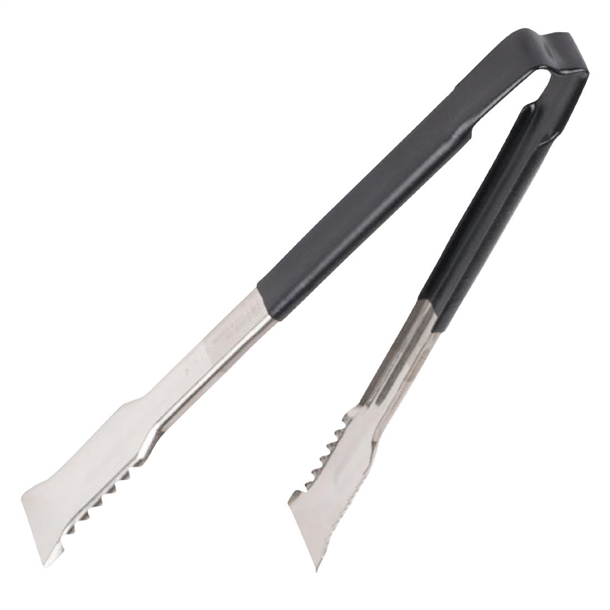 Vollrath Versagrip Tong Flat Black - 12''