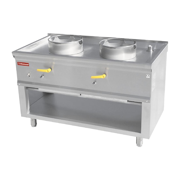 Diamond 2 Burner Wok Stove (Direct)