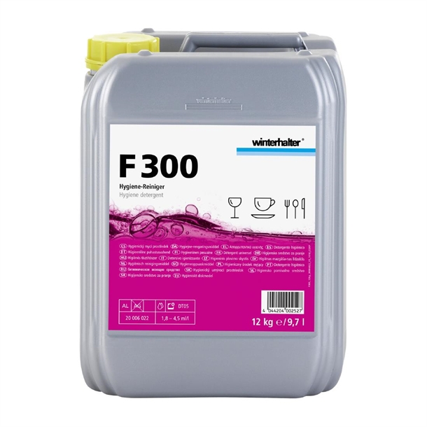 Winterhalter F300 Aluminium Safe All Purpose Hygienic Detergent - 9.7Ltr