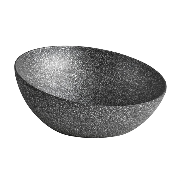 APS Bowl Frostfire Black & Silver - 265x70x120mm (B2B)