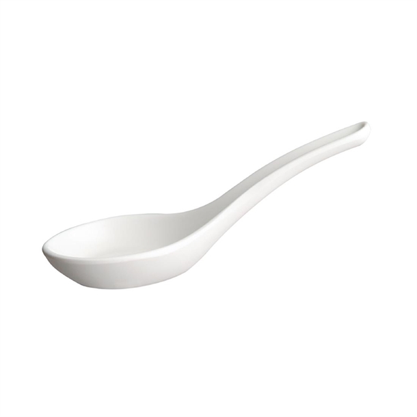 APS Party Spoon Friendly White - 135x45x45mm (Box 12) (B2B)