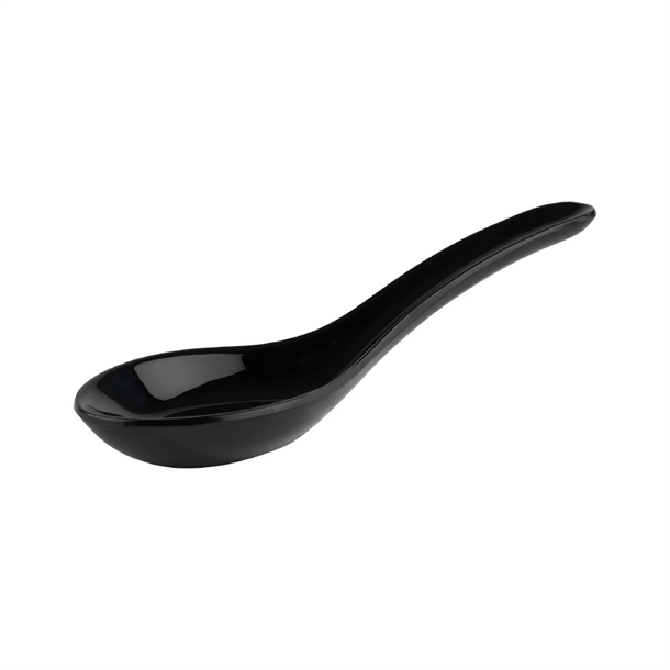 APS Party Spoon Friendly Black - 135x45x45mm (Pack 12) (B2B)