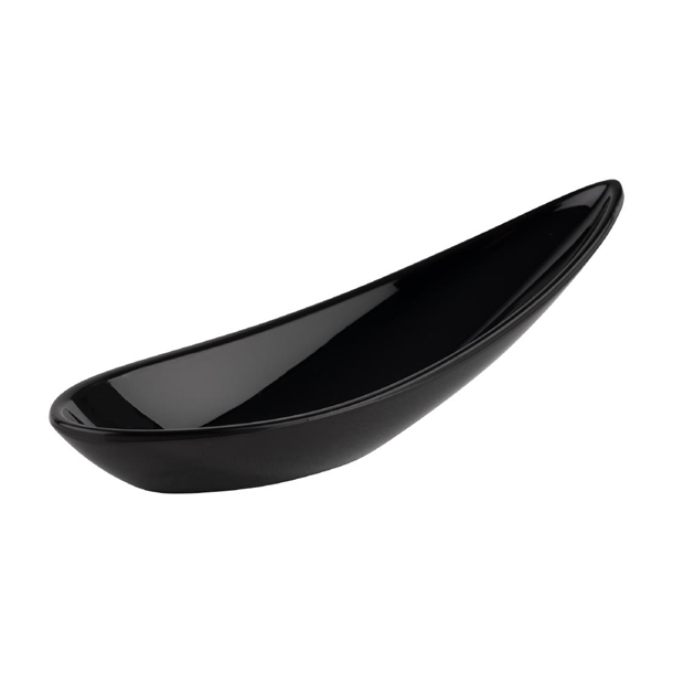 APS Party Spoon Friendly Black - 110x45x40mm (B2B)