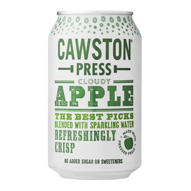 Cawston Press Sparkling Cloudy Apple - 330ml (Case 24)