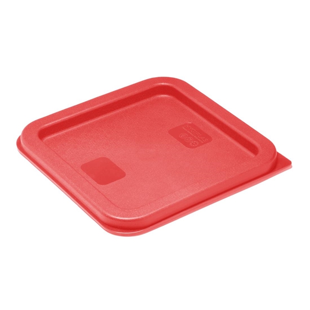 Hygiplas Square Red Lid to fit - 1.5/3.5Ltr