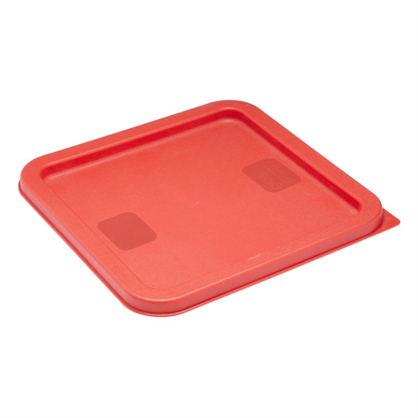Hygiplas Square Red Lid to fit - 5.5/7Ltr