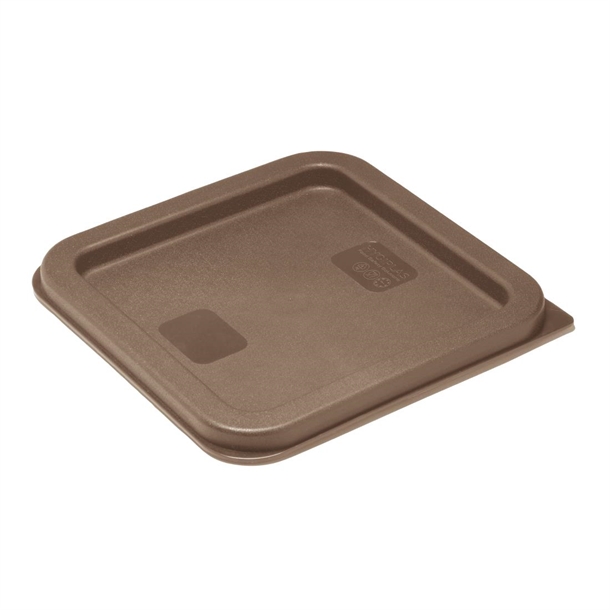 Hygiplas Square Brown Lid to fit - 1.5/3.5Ltr