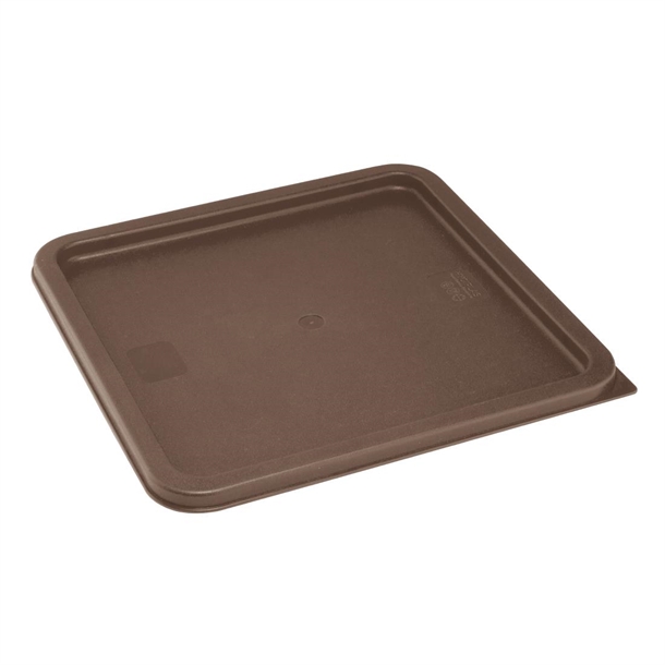 Hygiplas Square Brown Lid to fit -10/15/20Ltr