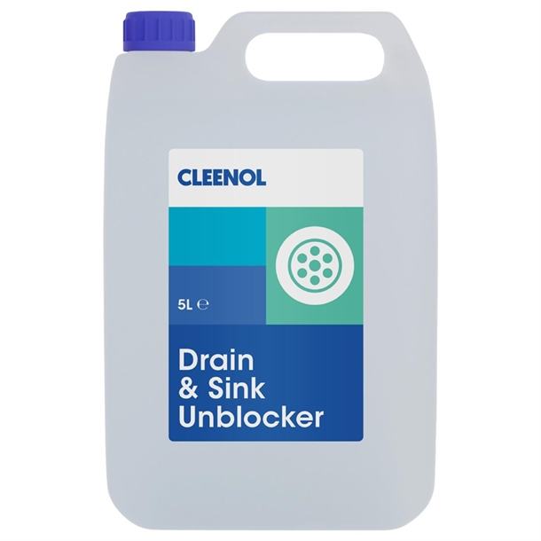Cleenol Drain & Sink Unblocker - 5Ltr (Pack 2)