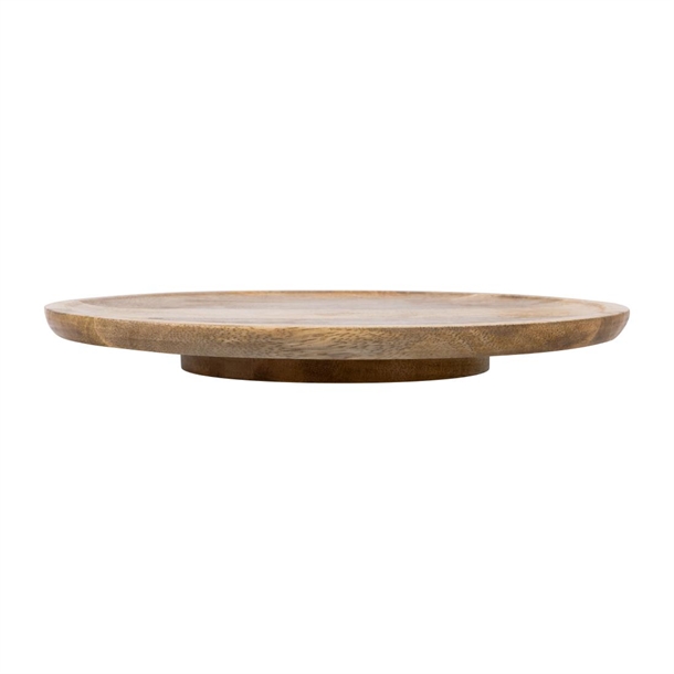 Olympia Revolving Cake Stand Mango Wood - 325x35mm FSC 100%