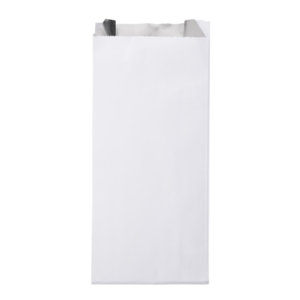 Fiesta Recyclable Foil Lined Paper Bag - 250x100x45mm (Pack 500)