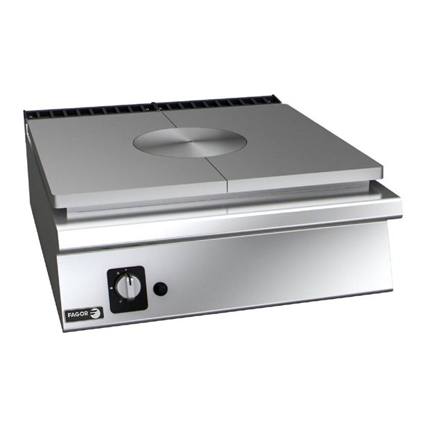 Fagor 900 Series 800mm Natural Gas Solid Top Counter (Direct)