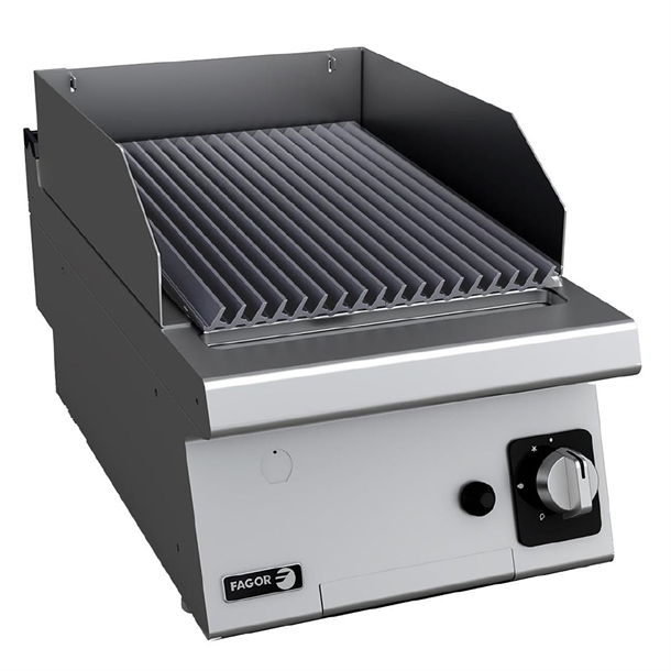 Fagor 900 Series Natural Gas Counter Top Stainless Steel Grill (Direct)
