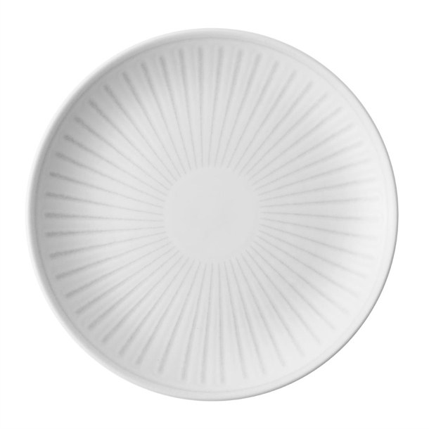 Churchill Era Grey Evolve Coupe Plate - 222mm (Pack 12) (B2B)