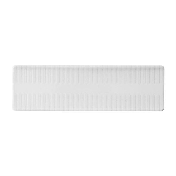 Churchill Era Grey Oblong Plate - 300x90mm (Pack 6) (B2B)