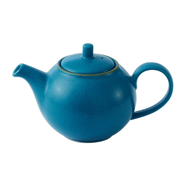 Churchill Stonecast Java Blue Replacement Lid - 443ml (Pack 6) (Direct)