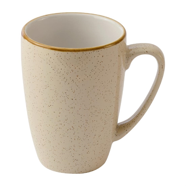 Churchill Stonecast Nutmeg Cream Profile Mug - 355ml (Pack 12) (B2B)