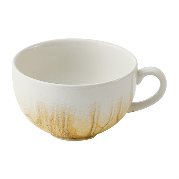 Churchill Tide Gold Cafe Cappuccino Cup - 355ml (Pack 12) (Direct)