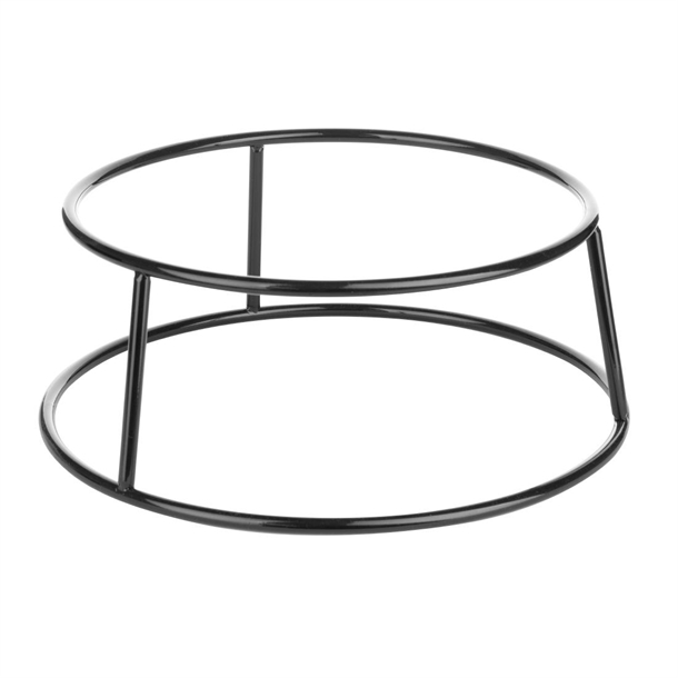 Olympia Non-Slip Riser Round Multi Black Wire - 230x260x100mm
