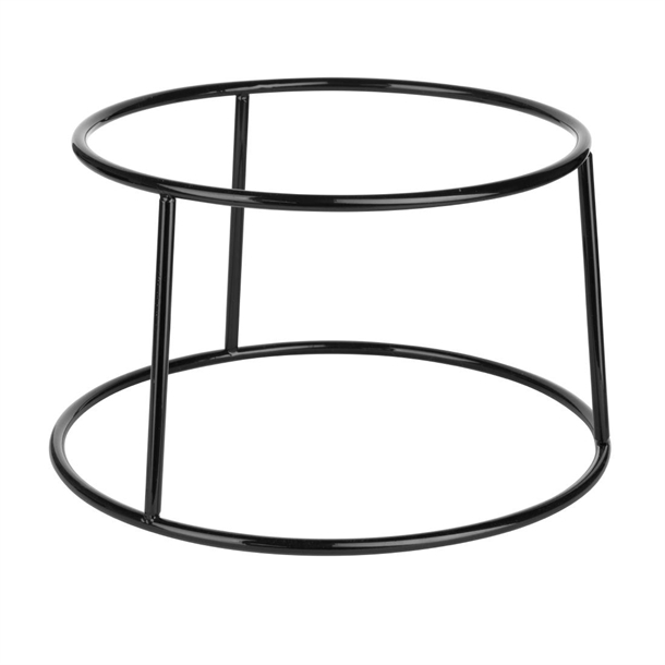 Olympia Non-Slip Riser Round Multi Black Wire - 230x260x150mm