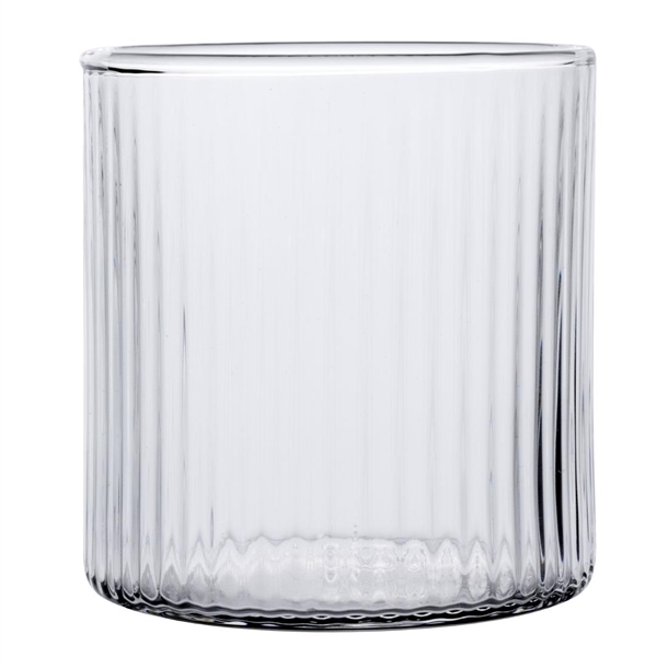 Olympia Chester Double Rocks Glasses 355ml (6 Pack) - HZ088 - Nisbets