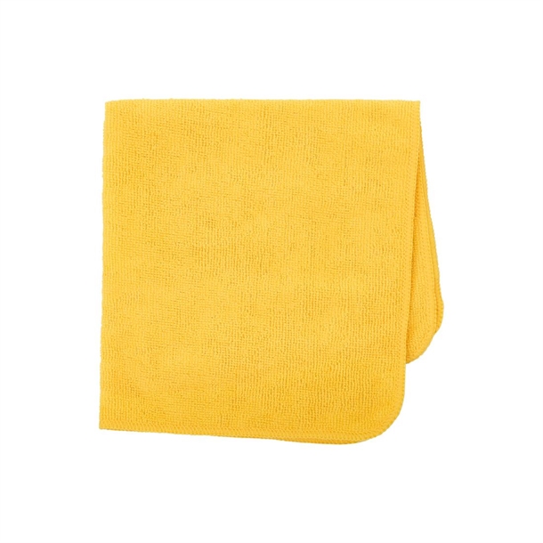 Rubbermaid HYGEN r-40 Recycled Microfibre Cloths Yellow - 400x400mm (Pack 24)