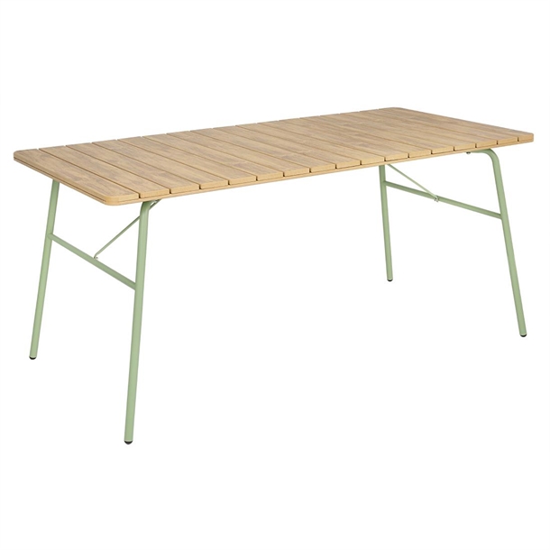 Bolero Melbourne Outdoor Polywood Dining Table - 1610x800x734mm