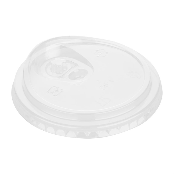 Fiesta Recyclable rPET Strawless Lid -340/455/600ml Cup (Pack 400)